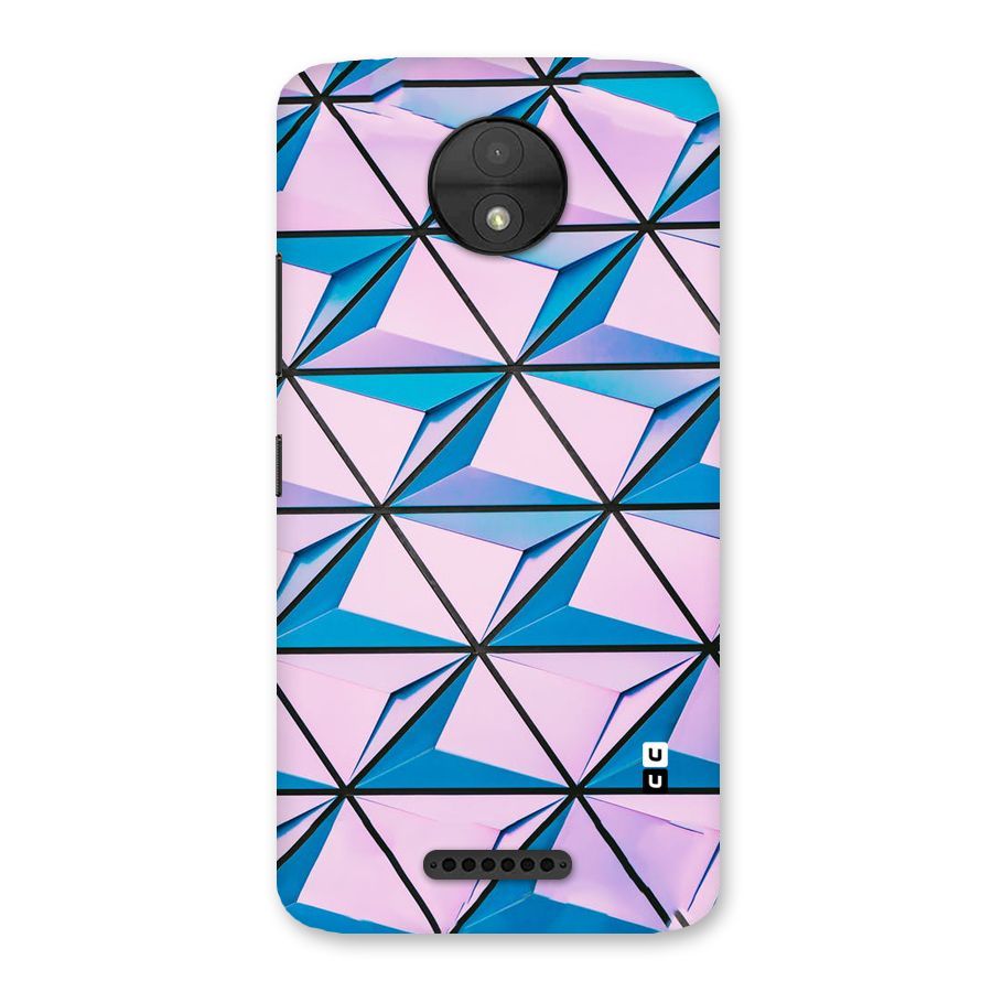 Crystal Abstract Back Case for Moto C