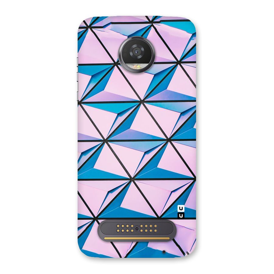 Crystal Abstract Back Case for Moto Z2 Play