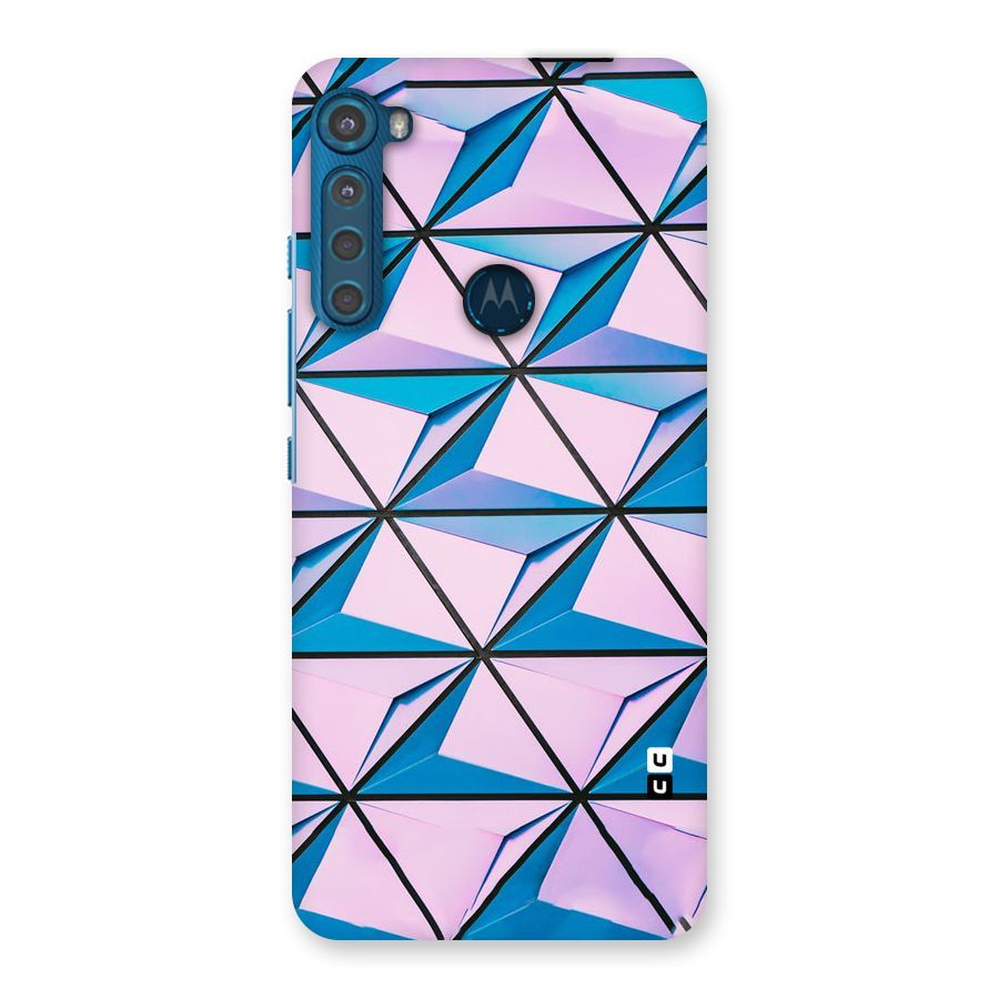 Crystal Abstract Back Case for Motorola One Fusion Plus