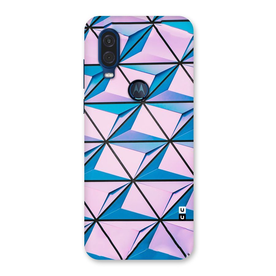 Crystal Abstract Back Case for Motorola One Vision