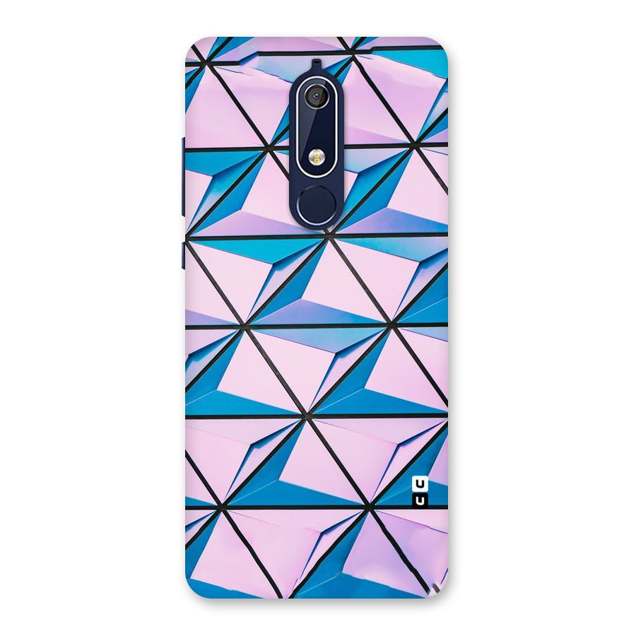 Crystal Abstract Back Case for Nokia 5.1