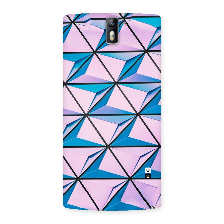 Crystal Abstract Back Case for One Plus One