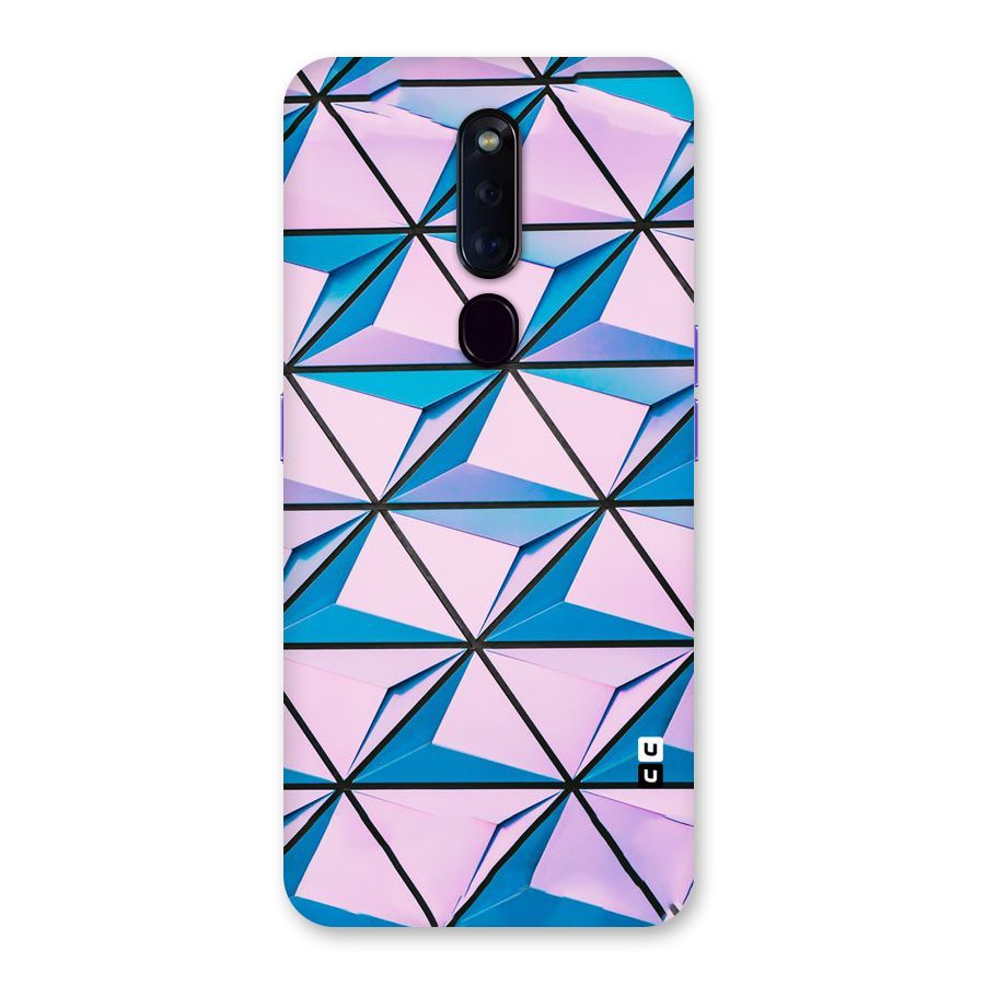 Crystal Abstract Back Case for Oppo F11 Pro