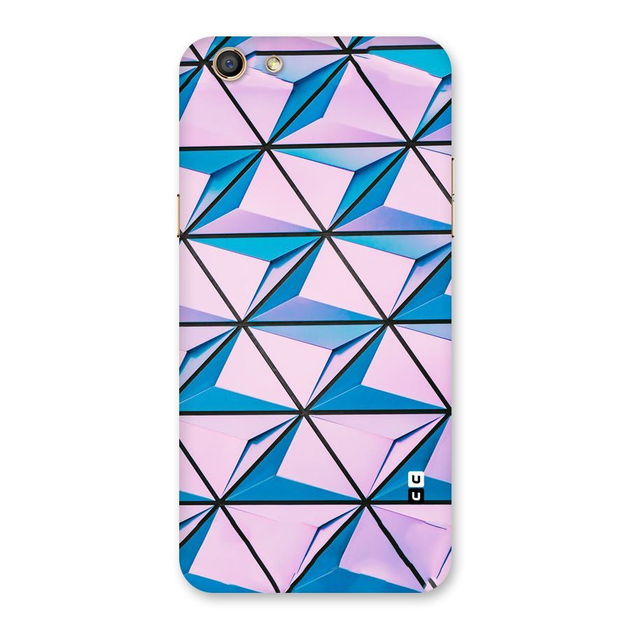Crystal Abstract Back Case for Oppo F3