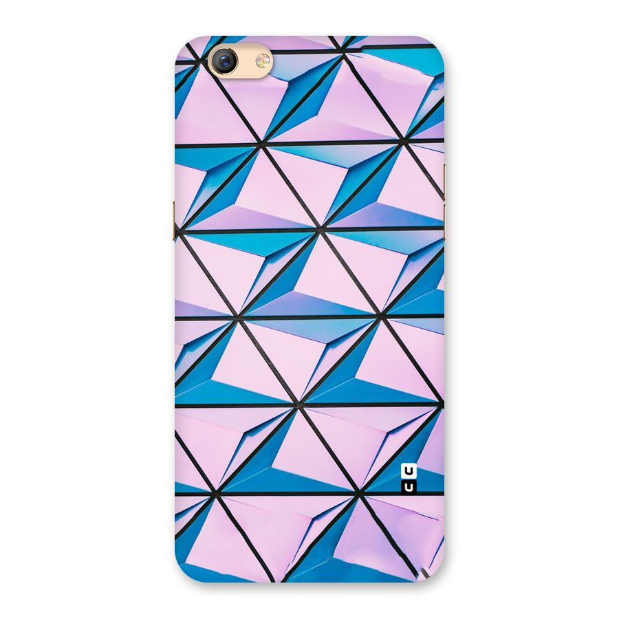 Crystal Abstract Back Case for Oppo F3 Plus