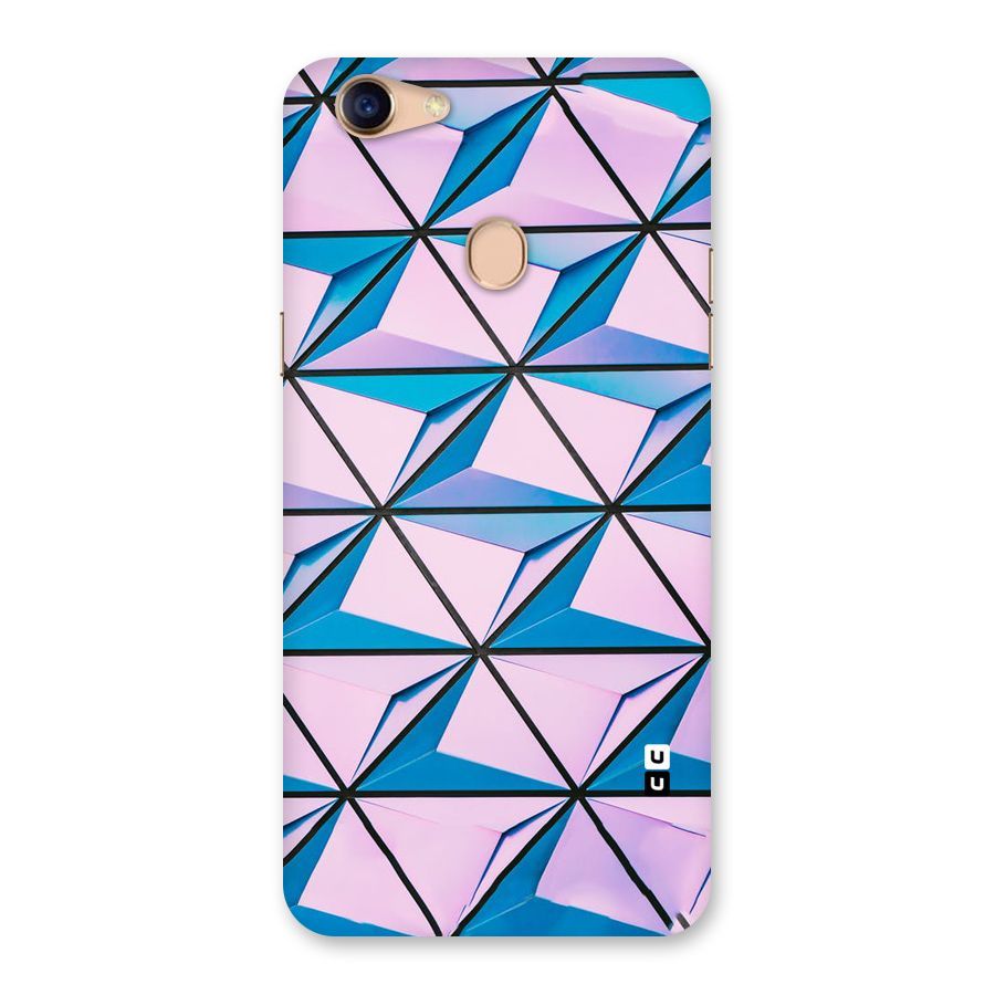 Crystal Abstract Back Case for Oppo F5