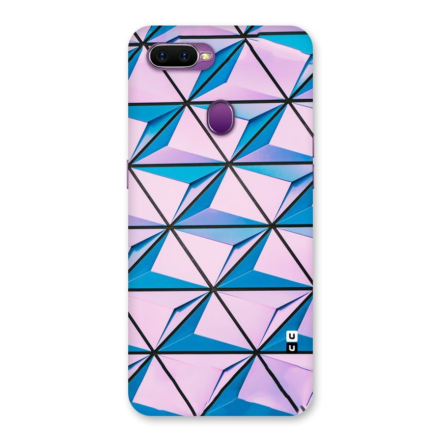 Crystal Abstract Back Case for Oppo F9