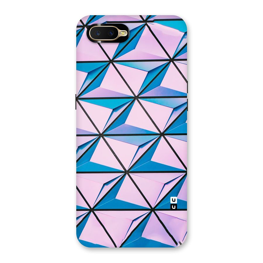 Crystal Abstract Back Case for Oppo K1