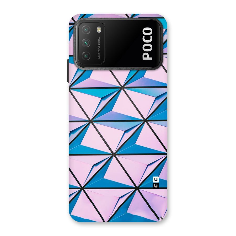 Crystal Abstract Back Case for Poco M3