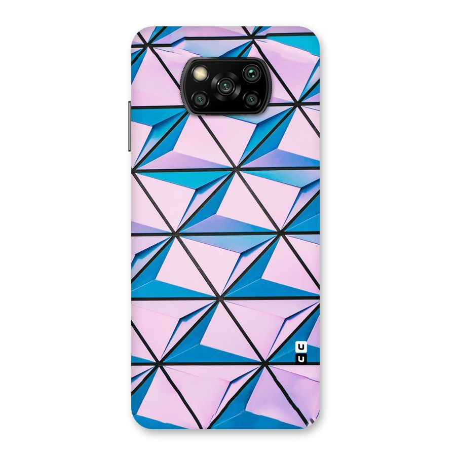 Crystal Abstract Back Case for Poco X3
