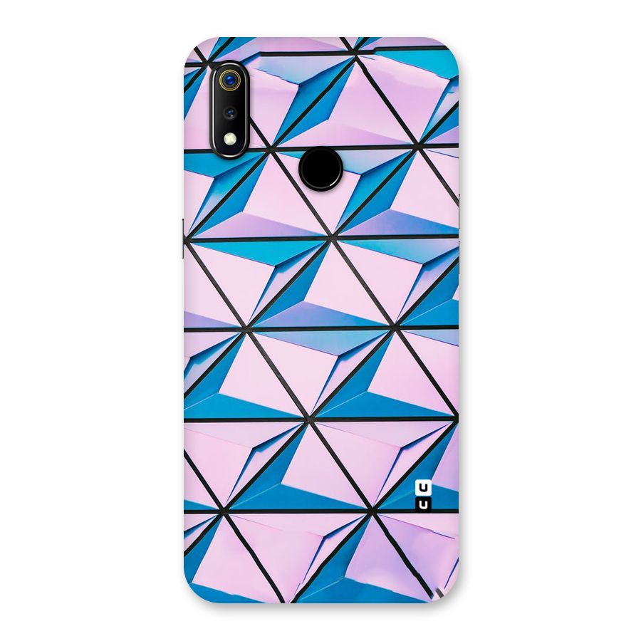 Crystal Abstract Back Case for Realme 3