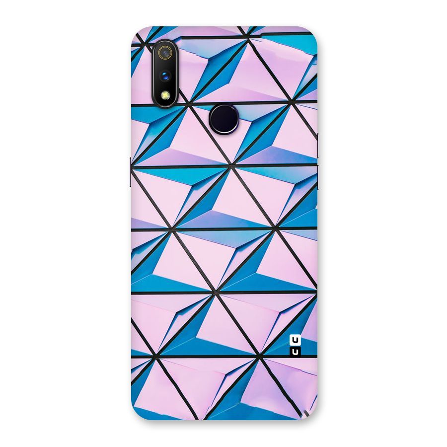 Crystal Abstract Back Case for Realme 3 Pro