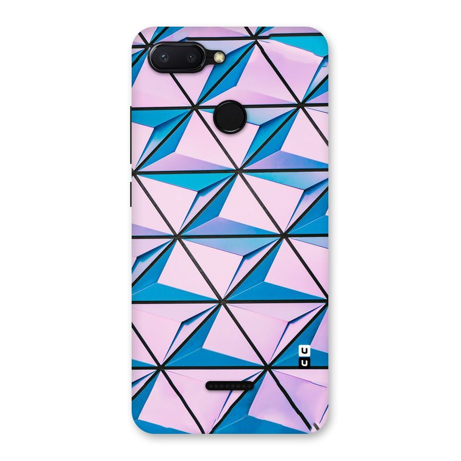 Crystal Abstract Back Case for Redmi 6