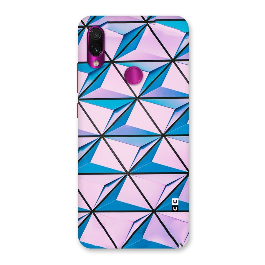 Crystal Abstract Back Case for Redmi Note 7 Pro