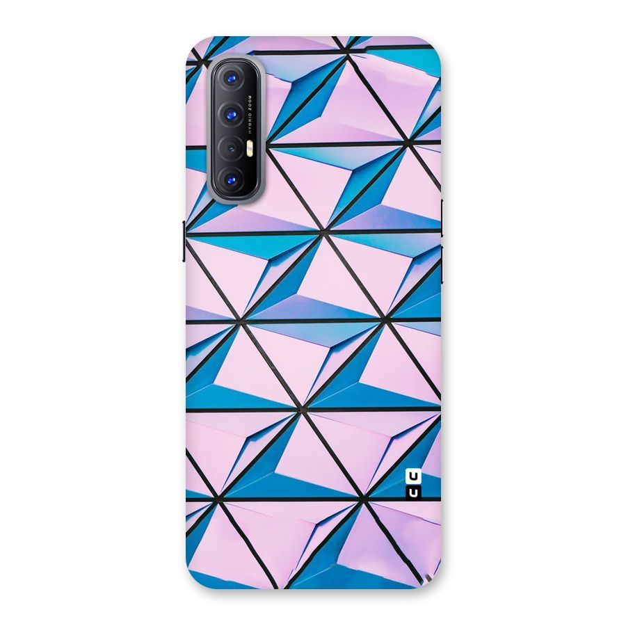 Crystal Abstract Back Case for Reno3 Pro