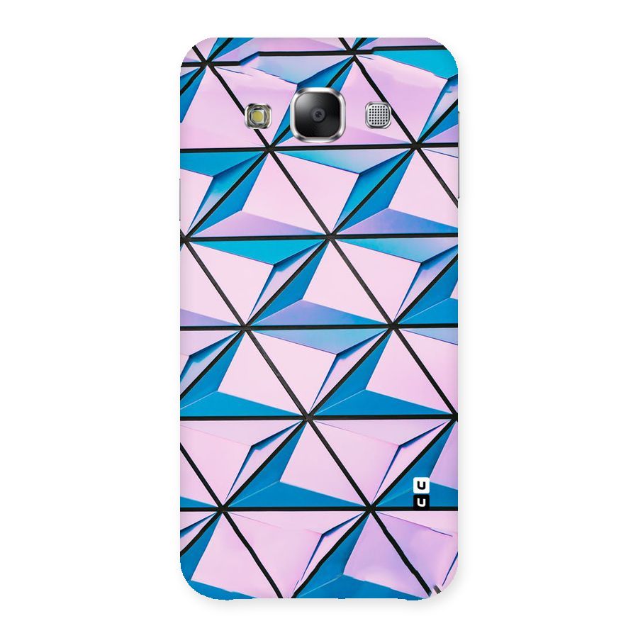 Crystal Abstract Back Case for Samsung Galaxy E5