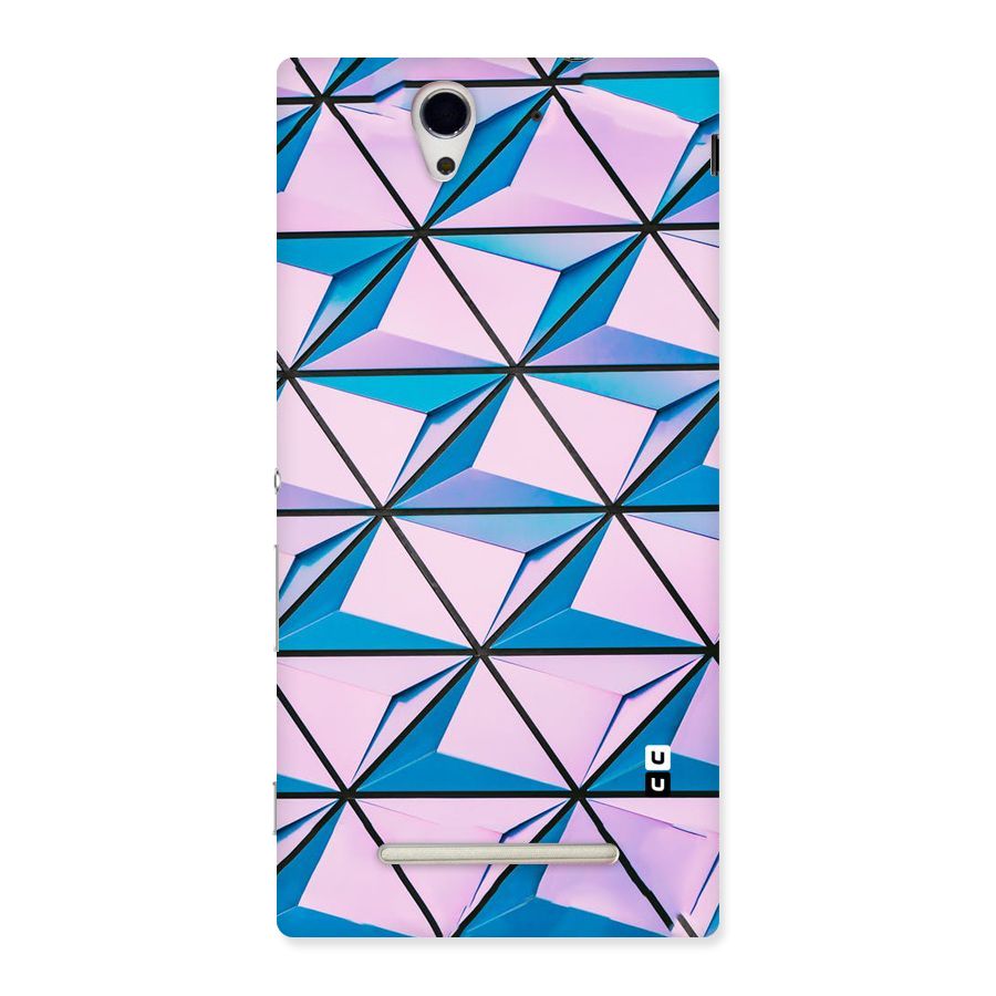 Crystal Abstract Back Case for Sony Xperia C3