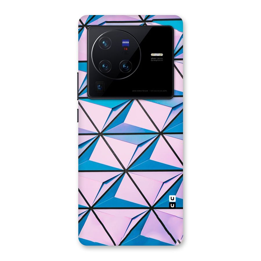 Crystal Abstract Back Case for Vivo X80 Pro