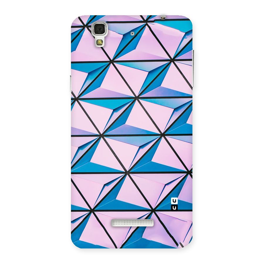 Crystal Abstract Back Case for Yu Yureka