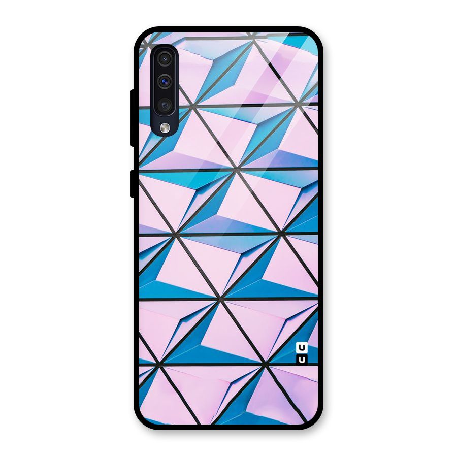 Crystal Abstract Glass Back Case for Galaxy A30s