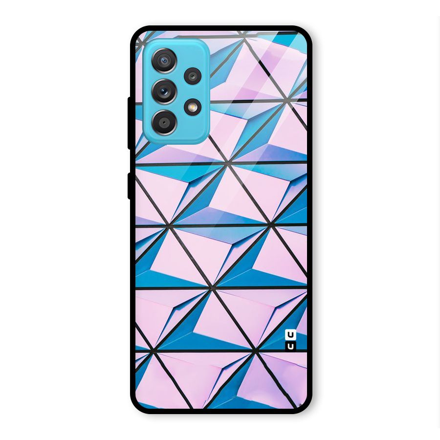 Crystal Abstract Glass Back Case for Galaxy A52