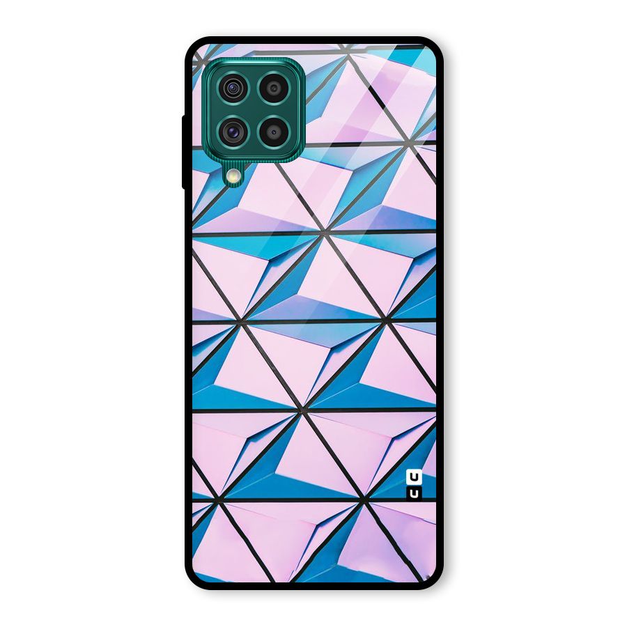 Crystal Abstract Glass Back Case for Galaxy F62