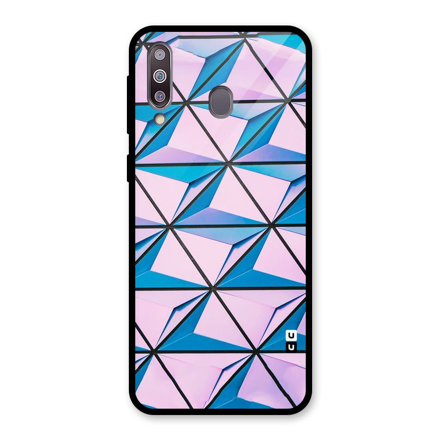 Crystal Abstract Glass Back Case for Galaxy M30