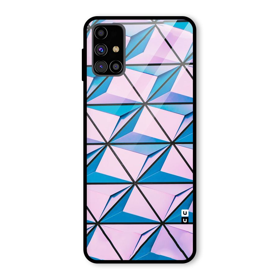 Crystal Abstract Glass Back Case for Galaxy M31s
