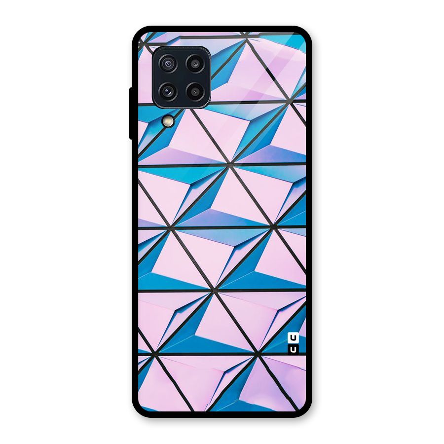 Crystal Abstract Glass Back Case for Galaxy M32
