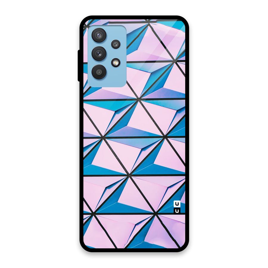 Crystal Abstract Glass Back Case for Galaxy M32 5G