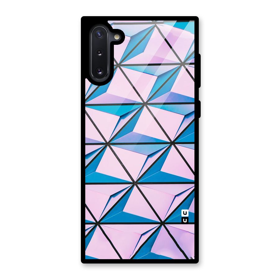 Crystal Abstract Glass Back Case for Galaxy Note 10