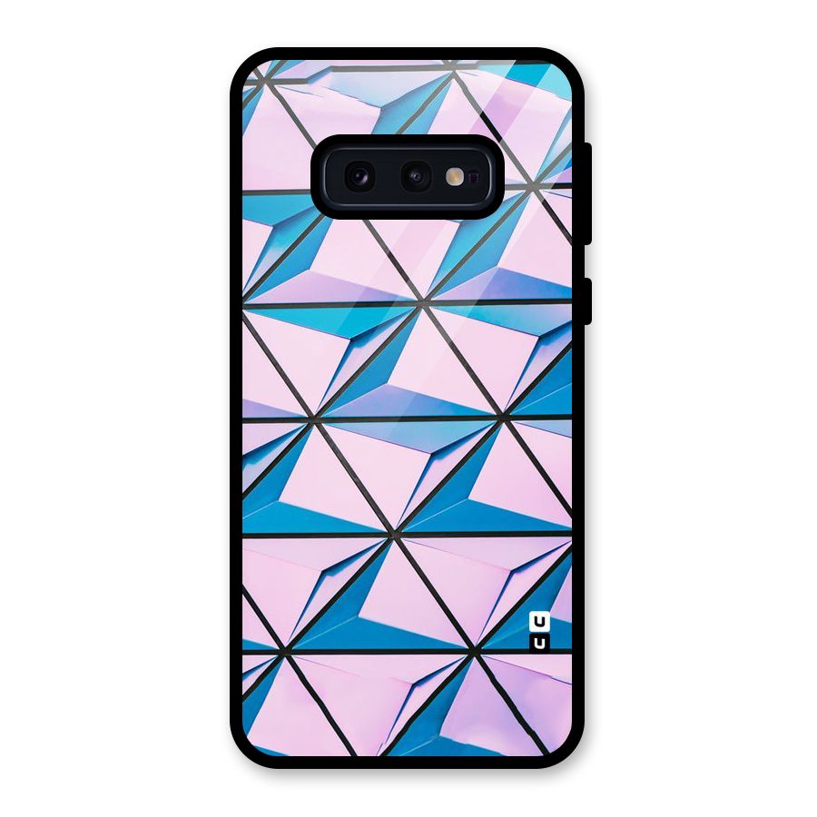 Crystal Abstract Glass Back Case for Galaxy S10e