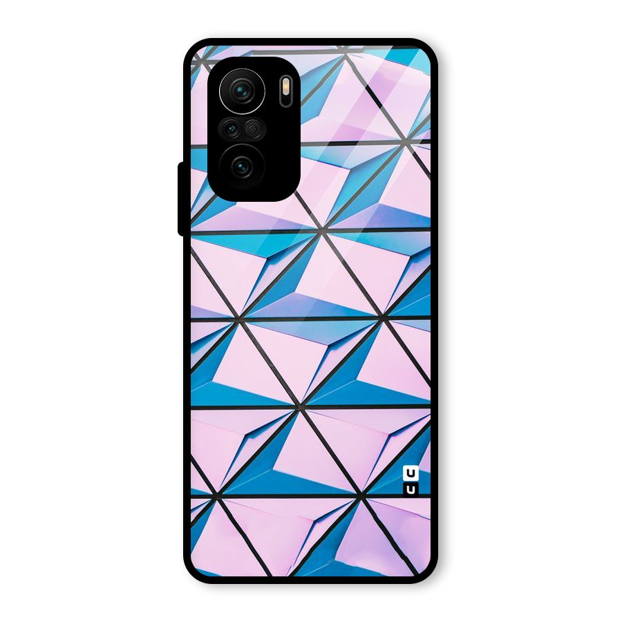 Crystal Abstract Glass Back Case for Mi 11X Pro