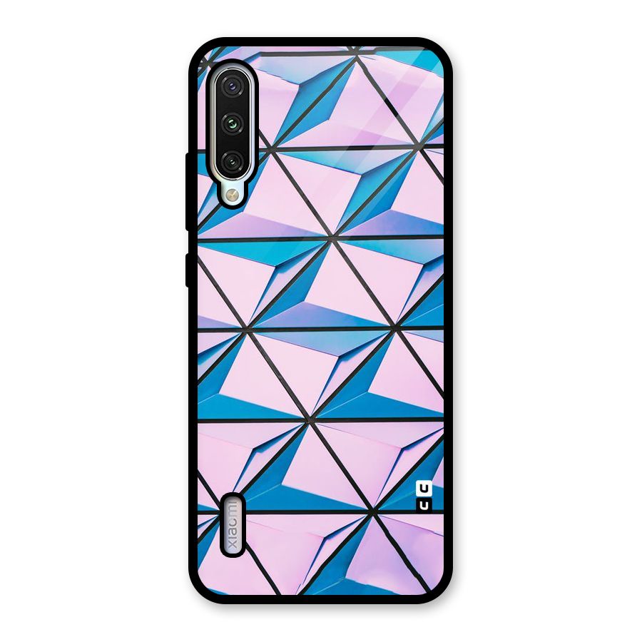 Crystal Abstract Glass Back Case for Mi A3