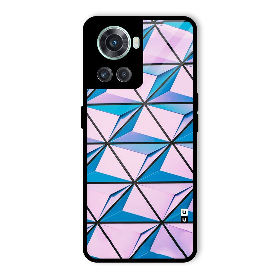 Crystal Abstract Glass Back Case for OnePlus 10R