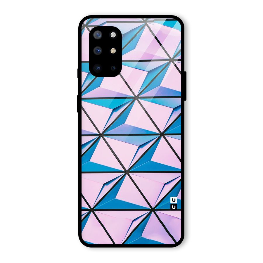 Crystal Abstract Glass Back Case for OnePlus 8T
