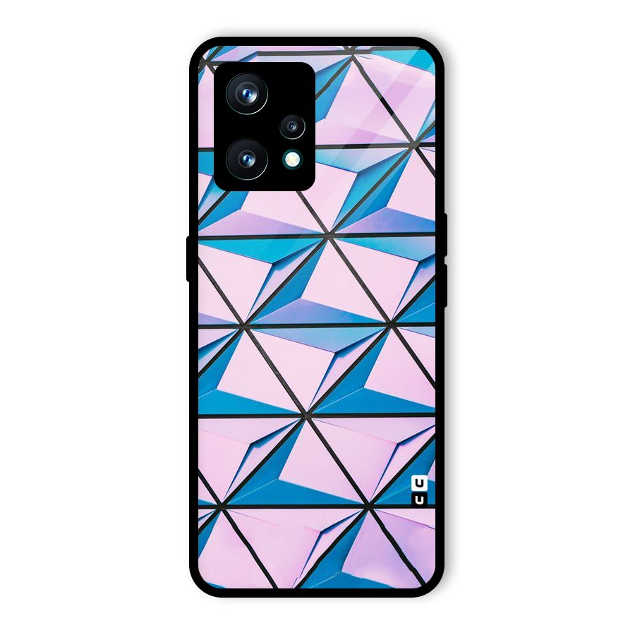 Crystal Abstract Glass Back Case for Realme 9 Pro Plus 5G