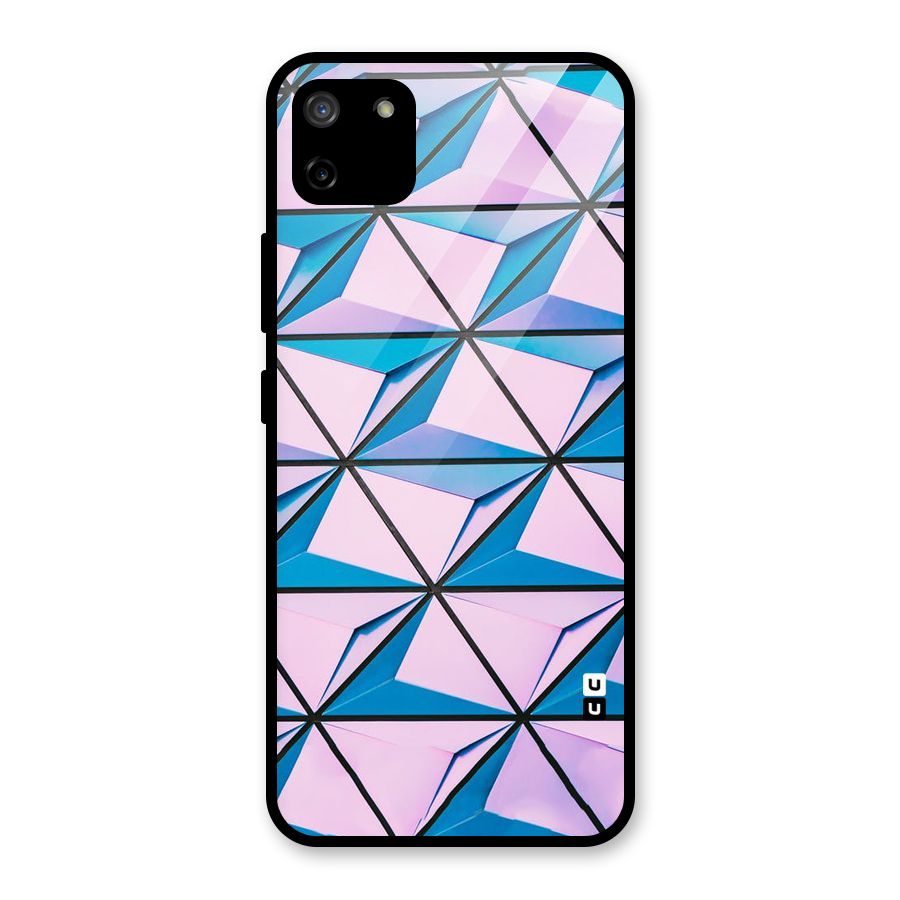 Crystal Abstract Glass Back Case for Realme C11