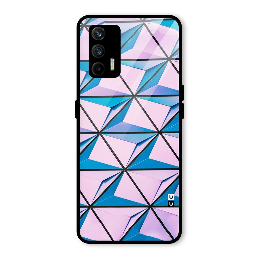 Crystal Abstract Glass Back Case for Realme GT 5G