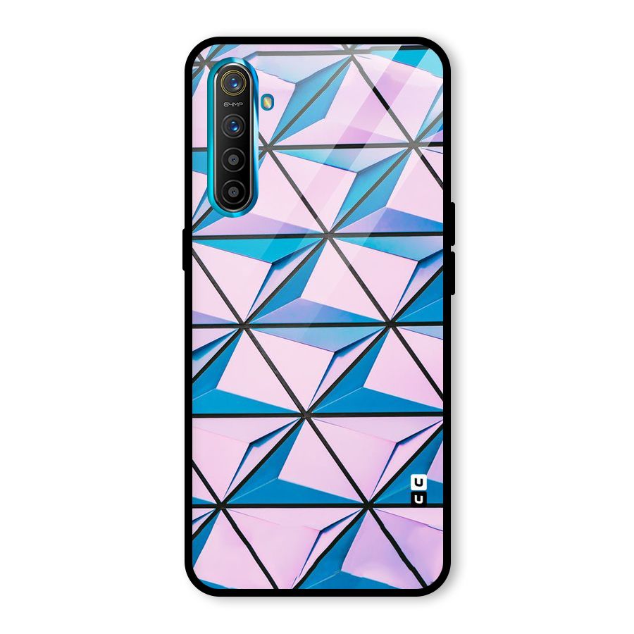 Crystal Abstract Glass Back Case for Realme X2
