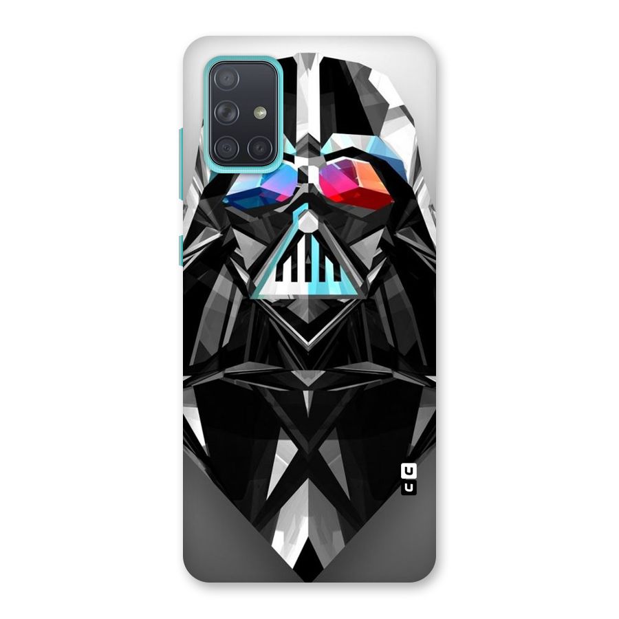 Crystal Robot Back Case for Galaxy A71