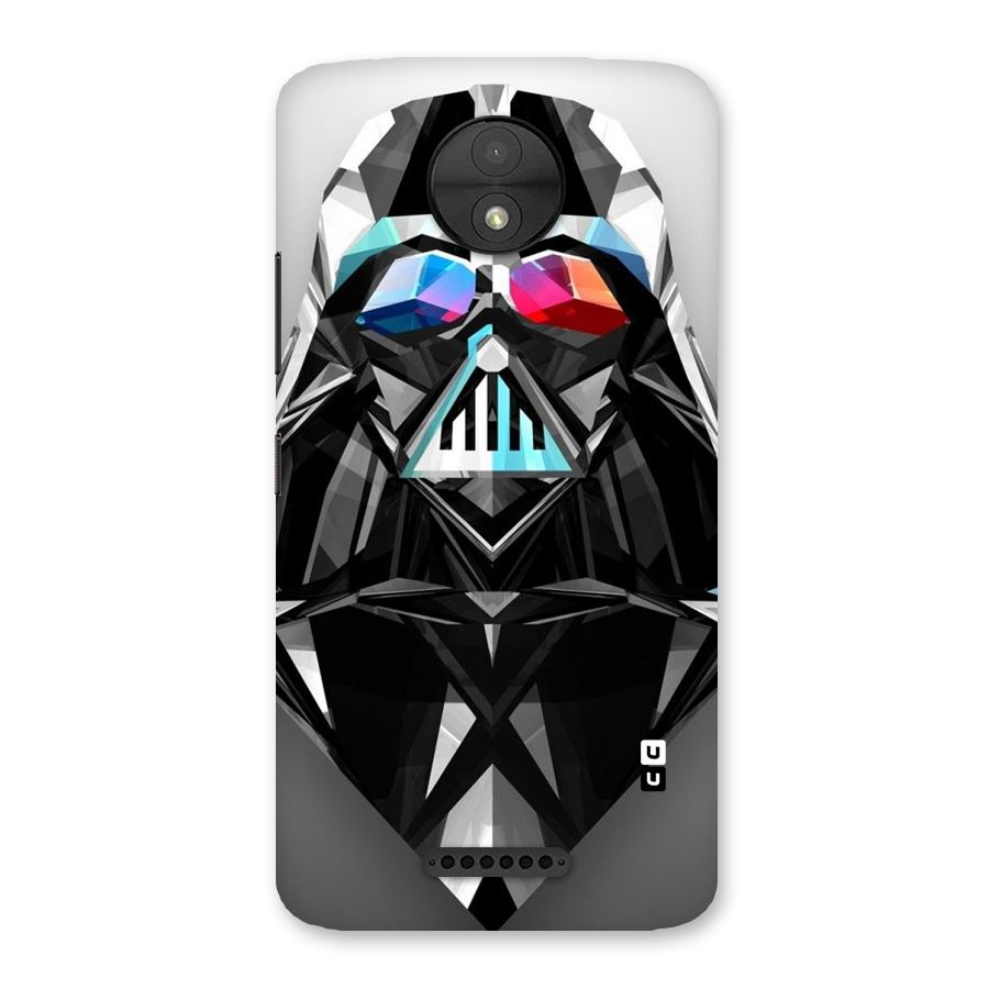 Crystal Robot Back Case for Moto C