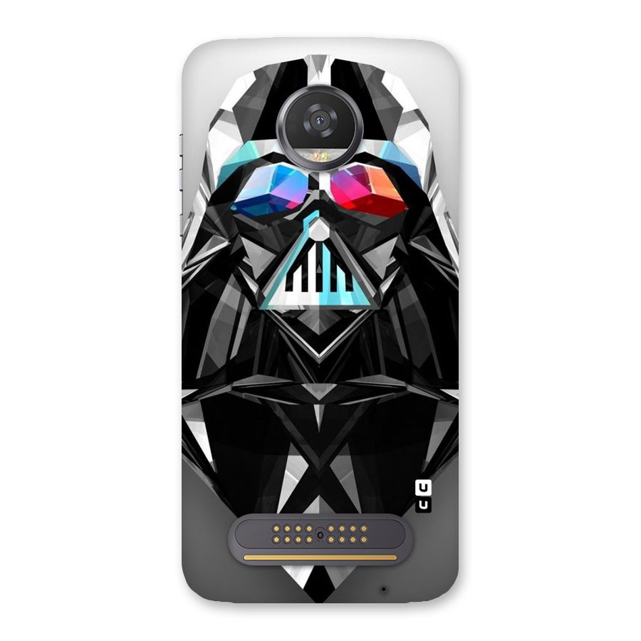 Crystal Robot Back Case for Moto Z2 Play