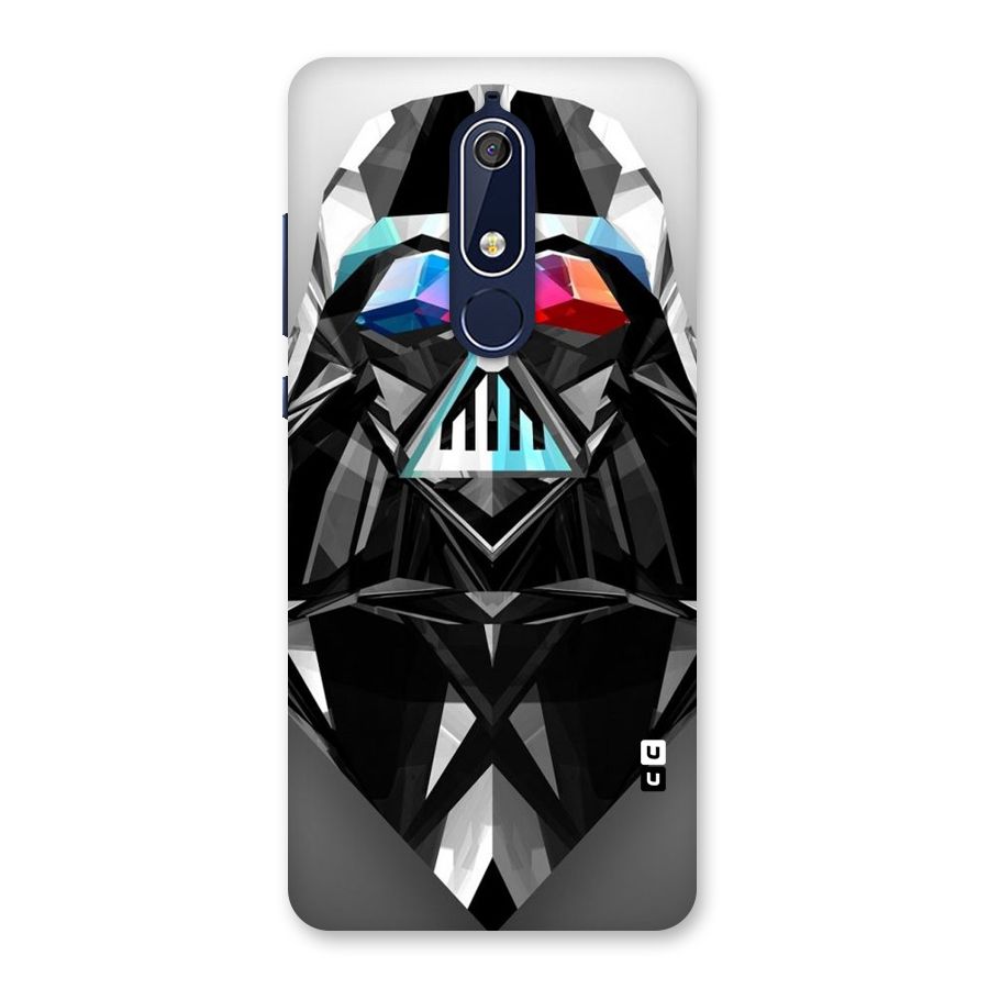 Crystal Robot Back Case for Nokia 5.1