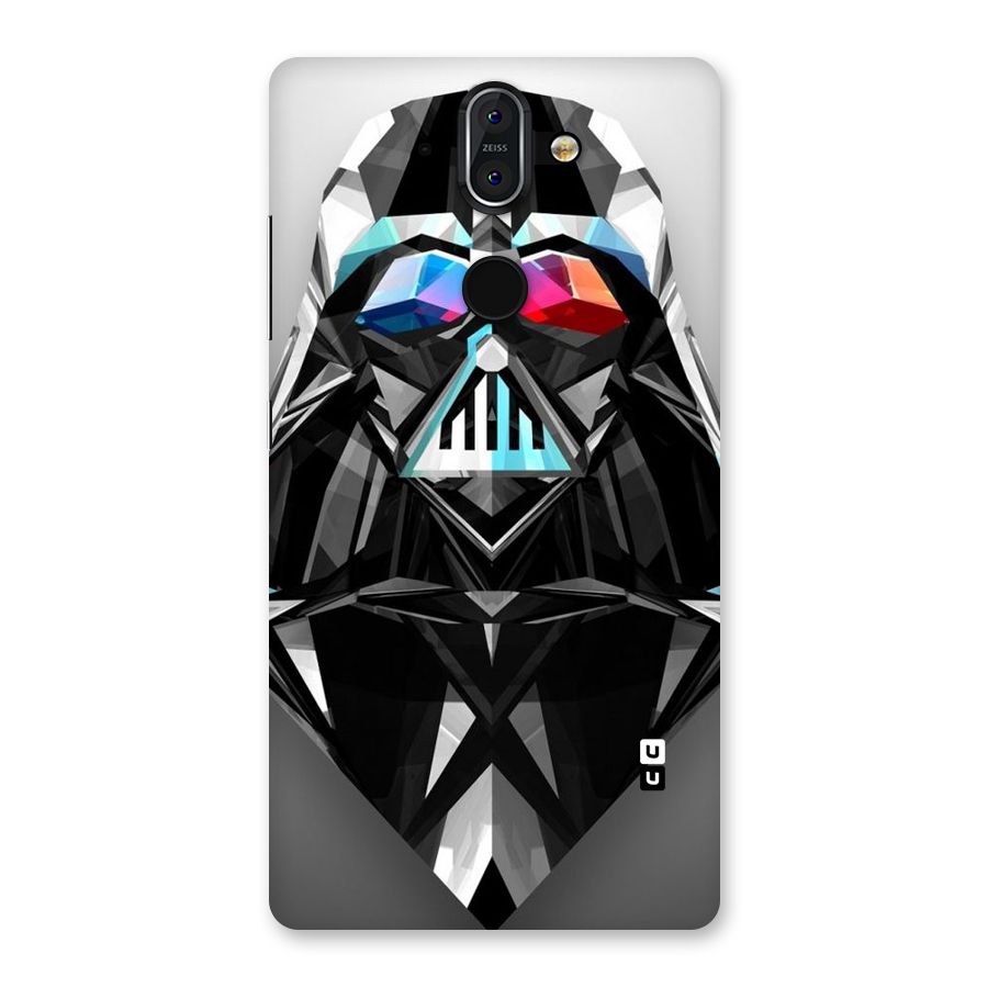 Crystal Robot Back Case for Nokia 8 Sirocco