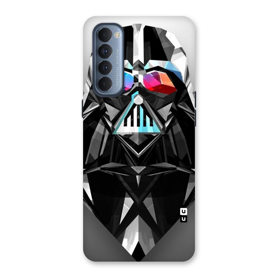 Crystal Robot Back Case for Reno4 Pro