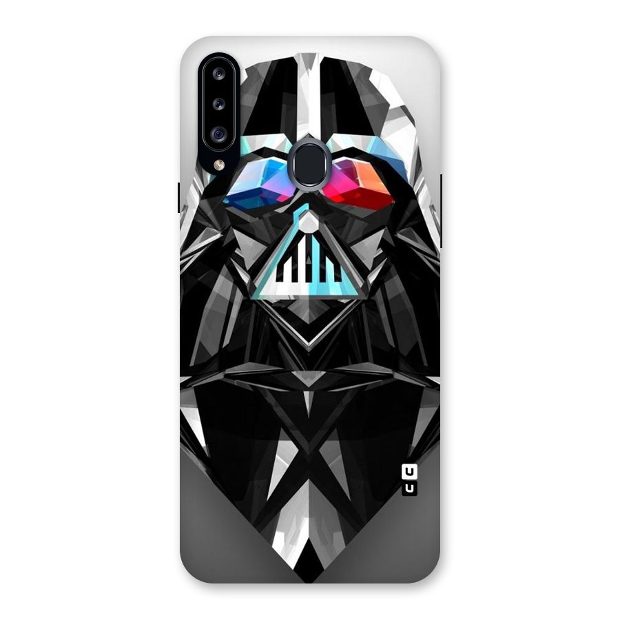 Crystal Robot Back Case for Samsung Galaxy A20s