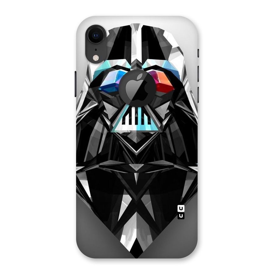 Crystal Robot Back Case for iPhone XR Logo Cut