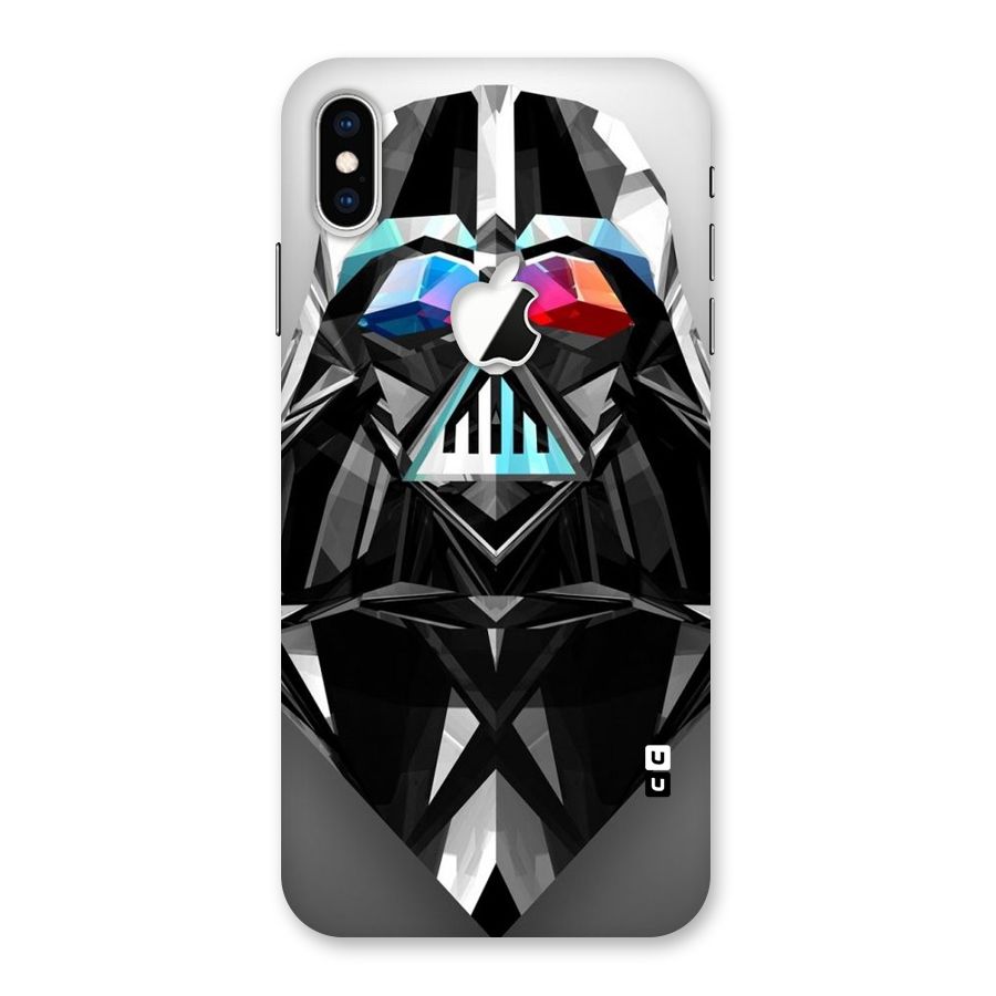 Crystal Robot Back Case for iPhone XS Max Apple Cut
