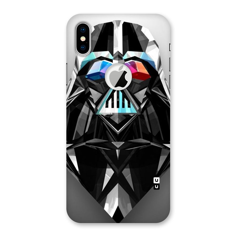 Crystal Robot Back Case for iPhone X Logo Cut